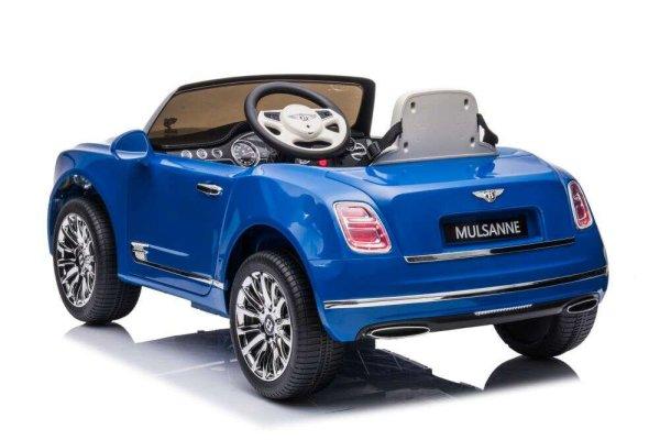 Bentley Mulsanne lakkozott kék elektromos kisautó 10548