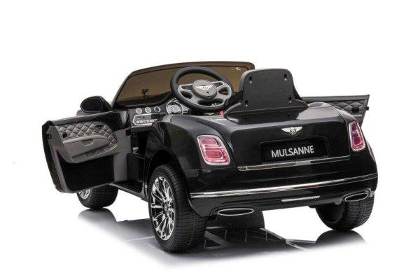 Bentley Mulsanne lakkozott fekete elektromos kisautó 10550