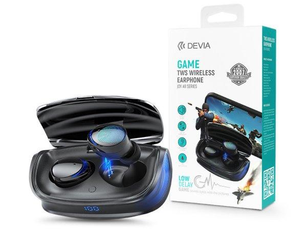 Devia TWS Bluetooth sztereó headset v5.0 + töltőtok - Devia Joy A9 Game
Series True Wireless Earphones with Charging Case - fekete