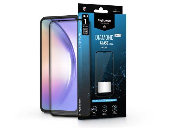 Samsung SM-A546 Galaxy A54 5G edzett üveg képernyővédő fólia - MyScreen
Protector Diamond Glass Lite Edge2.5D Full Glue - fekete
