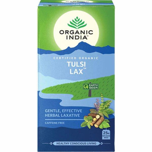 Tulsi LAX, filteres bio tea, 25 filter - Organic India