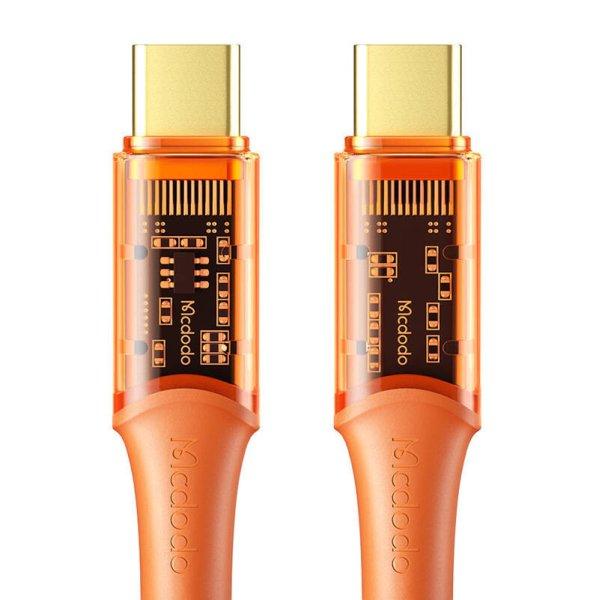 USB-C és USB-C kábel Mcdodo CA-2113 100 W 1,8 m (narancs)