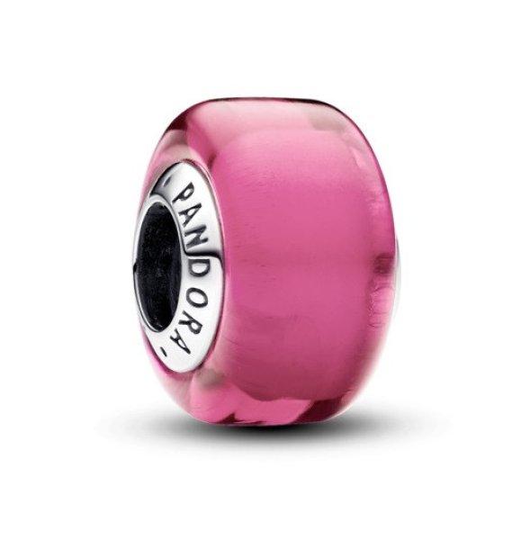 Pandora Rózsaszín üveggyöngy 793107C00