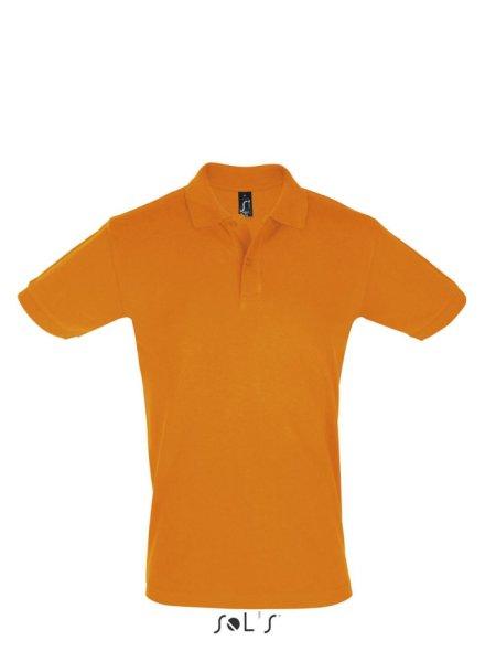 Férfi PERFECT két gombos rövid ujjú galléros piké pamut póló, SOL'S
SO11346, Orange-L