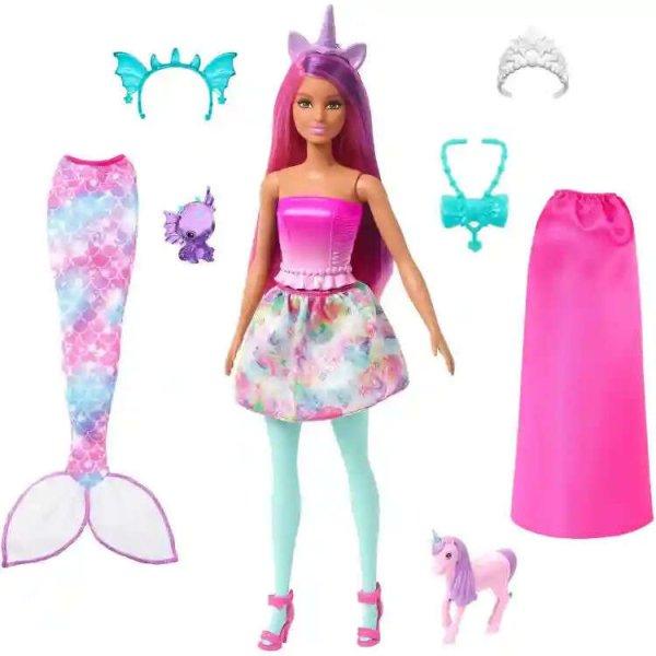 Mattel Barbie Dreamtopia átváltozó sellő baba