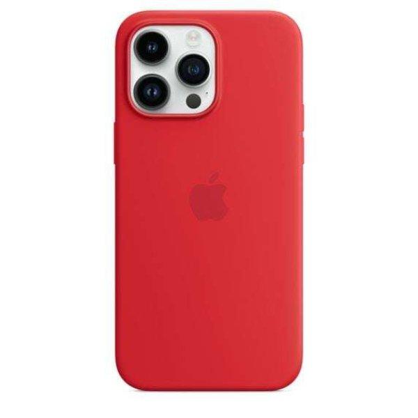Apple MagSafe-rögzítésű iPhone 14 Pro Max szilikontok (PRODUCT)RED - piros
(MPTR3ZM/A)