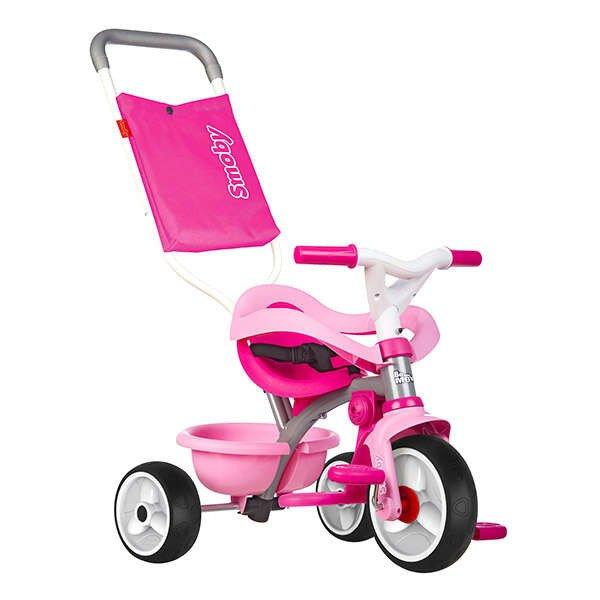 Smoby: Be Move Comfort szülőkaros tricikli - Pink