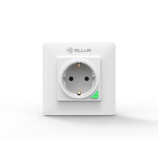 Tellur WiFi Wall Plug 3000W 16A okos konnektor fehér (TLL331321)