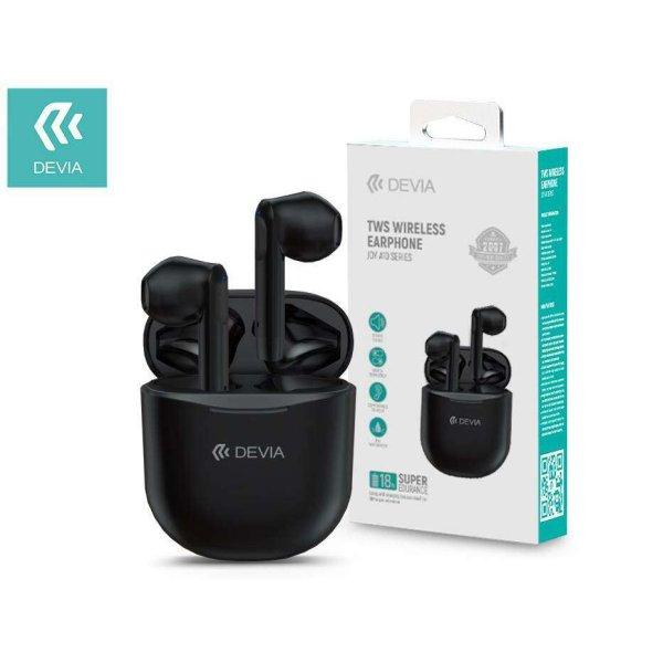 DEVIA JOY bluetooth fülhallgató, headset - FEKETE - Sztereo, v5.0, TWS,
mikrofon - A10 - GYÁRI