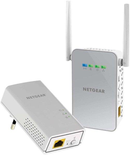 Netgear PowerLINE 1000 + WiFi szett fehér (PLW1000-100PES)