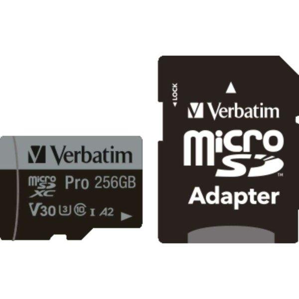 Verbatim 47045 256 GB MicroSDXC UHS-I Class 10 memóriakártya