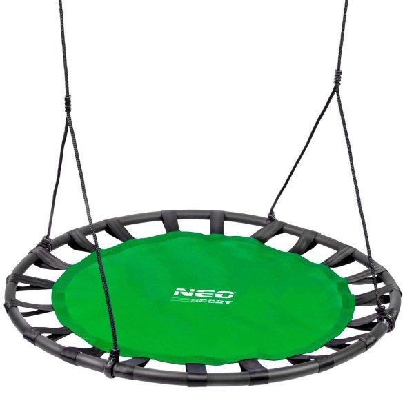 Neo-Sport SWINGO Fészekhinta 120cm - zöld