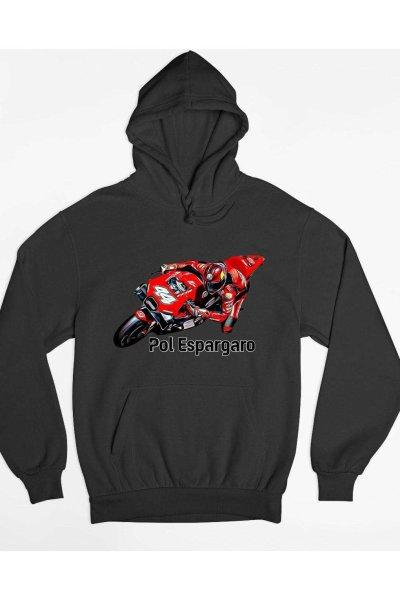 Pol Espargaro motorversenyző pulóver - egyedi mintás, 4 színben, 5 méretben