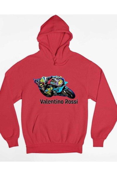 Valentino Rossi motorversenyző pulóver - egyedi mintás, 4 színben, 5
méretben