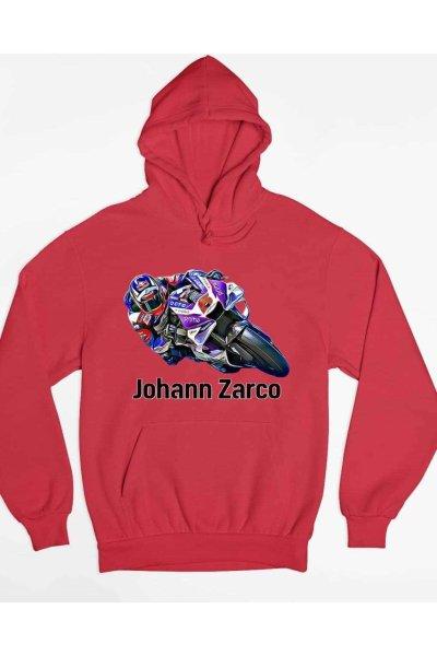 Johann Zarco motorversenyző pulóver - egyedi mintás, 4 színben, 5 méretben