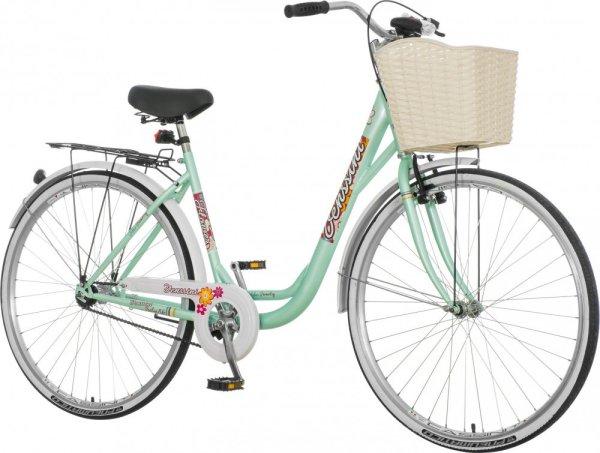 Venssini Diamante 28 világoskék női városi kerékpár