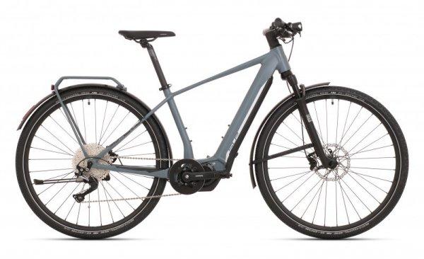 Superior eXR 6090 Touring elektromos cross kerékpár [17", matt
szürke/ezüst/fekete]