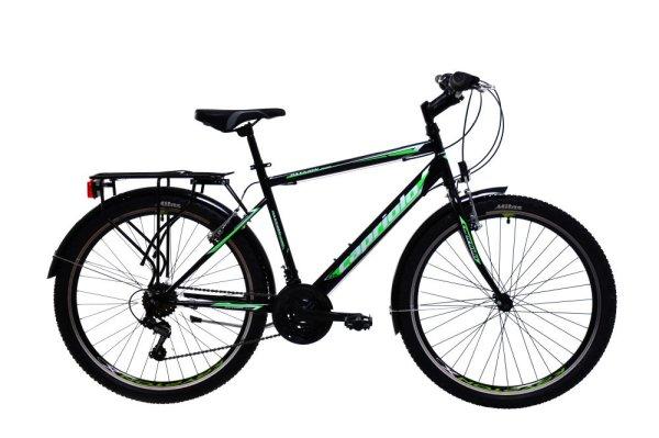 Capriolo Passion Man 26" férfi MTB kerékpár 19" Fekete-Fehér-Zöld