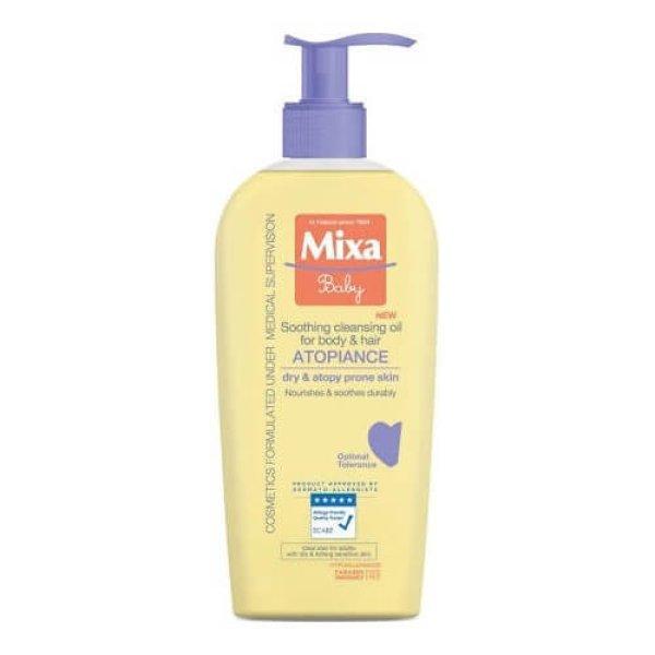 Mixa Nyugtató és tisztító olaj gyermekek számára
(Soothing Cleansing Oil For Body & Hair) 250 ml