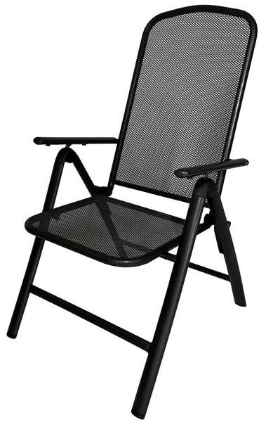 SAVOY PLUS állítható fém kerti szék karfával