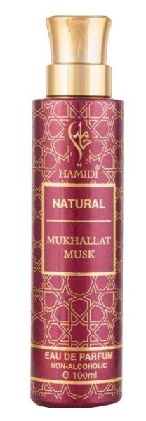 Hamidi Natural Mukhallat Musk - alkohol nélküli parfümös
víz 100 ml