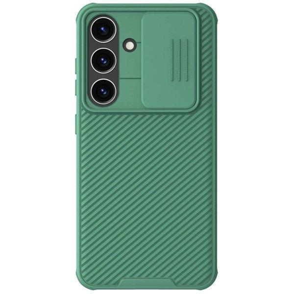 Nillkin CamShield PRO tok Samsung Galaxy S24 Plus számára, zöld