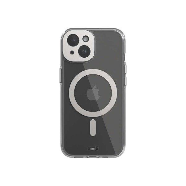 Moshi iGlaze MagSafe - telefontok iPhone 15 (Luna Silver)