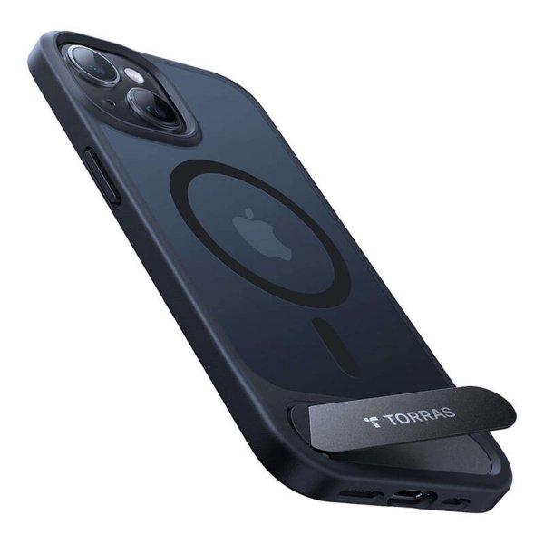 Torras telefontok, állvány iPhone 15-höz fekete (X00FX0381)