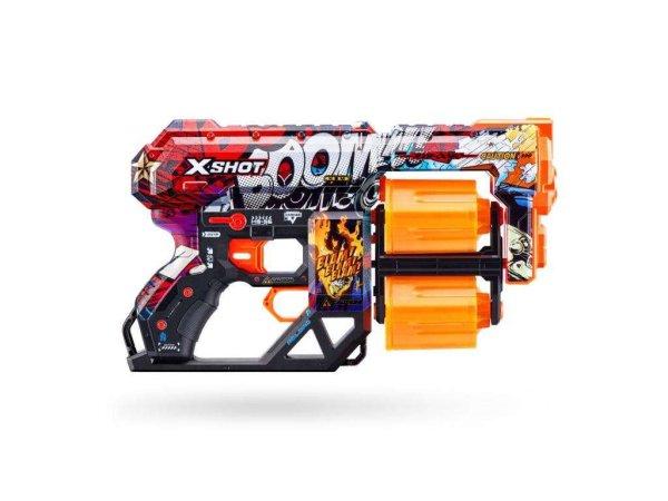 ZURU X-Shot Skins Dread fegyver 12 Darts-sal