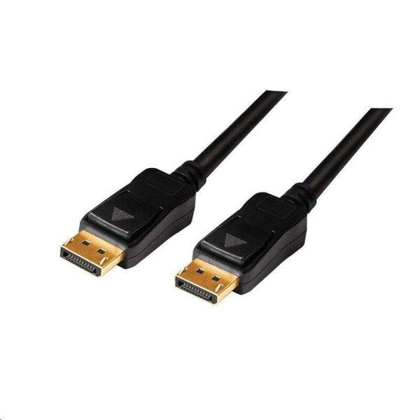 LogiLink 4k DisplayPort összekötő kábel, 20 m (CV0114) (CV0114)