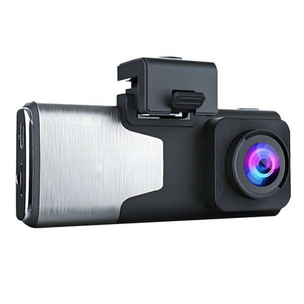 HAWIRE M11 4K Dual Car Camera, 4 hüvelykes képernyő, Sony IMX 415
videoérzékelő, GPS funkció, WiFi kapcsolat, G-Sensor, 3840×2160P felbontás