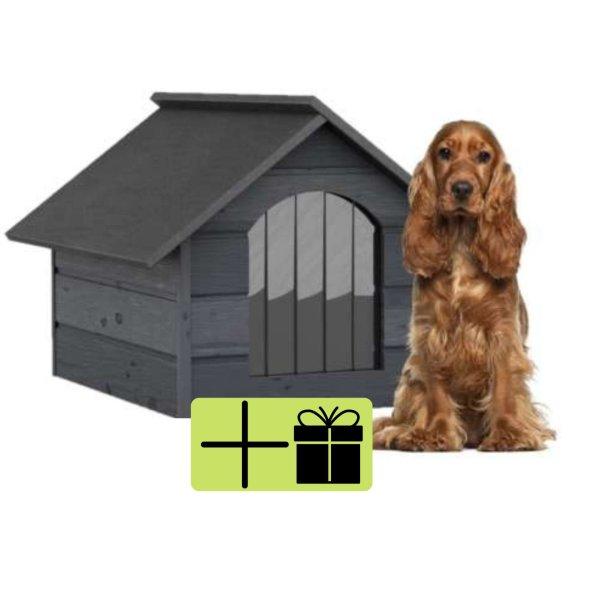 Pepita hőszigetelt Kutyaház közepes méretű kutyának L + ajándék játék
- Több színben