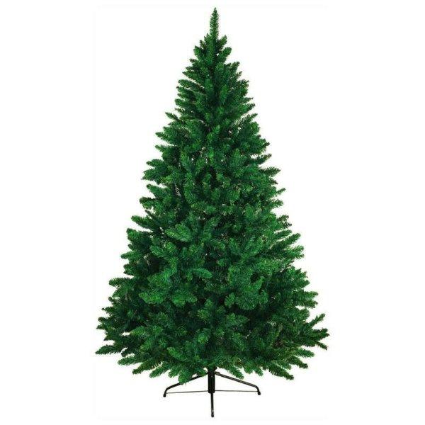 Mercaton® mesterséges karácsonyfa állvánnyal, 220 cm, PVC, zöld