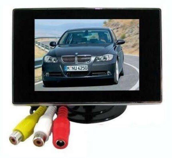 3.5 TFT LCD mini monitor autóba színes tolatókamera monitor