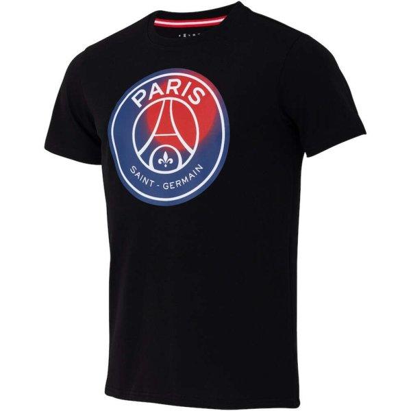 PSG póló felnőtt PSG logó fekete