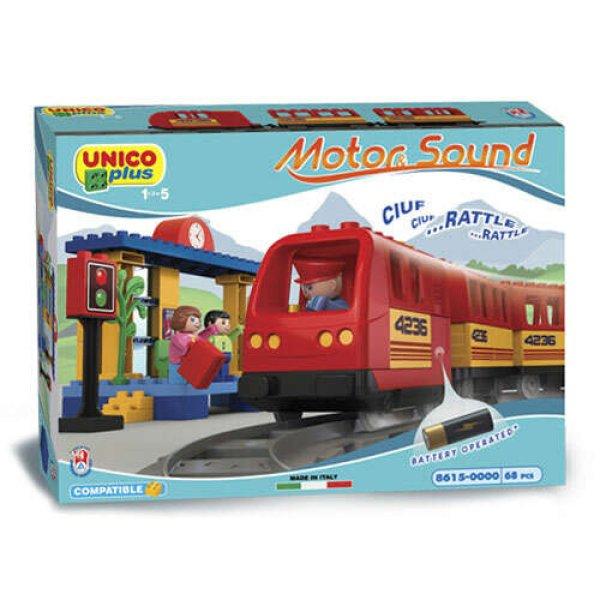 Unico - vonat, hanghatással