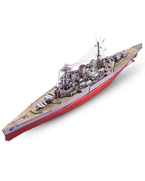 Piececool 3D Puzzle, HMS HOOD hadihajó, Fém, 270 részes