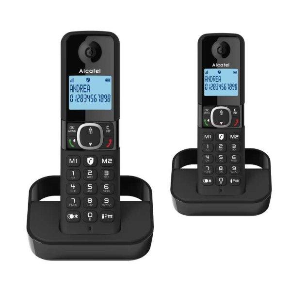 Alcatel F860 Duo Vezeték nélküli telefon - Fekete