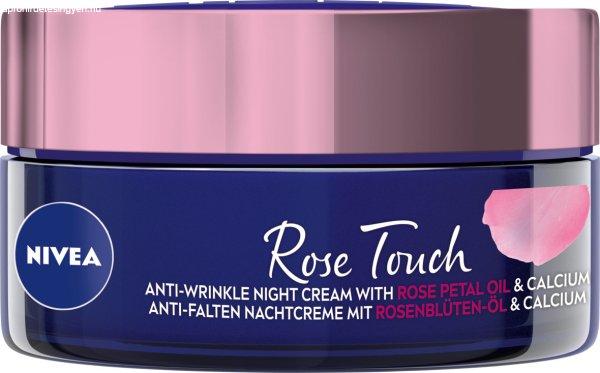 Nivea Rose Touch (Anti-Wrinkle Night Cream) 50 ml éjszakai
ránctalanító krém rózsaolajjal