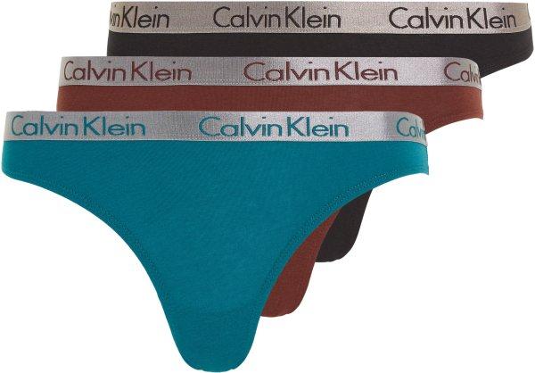 Calvin Klein 3 PACK - női alsó Bikini QD3561E-IIL S