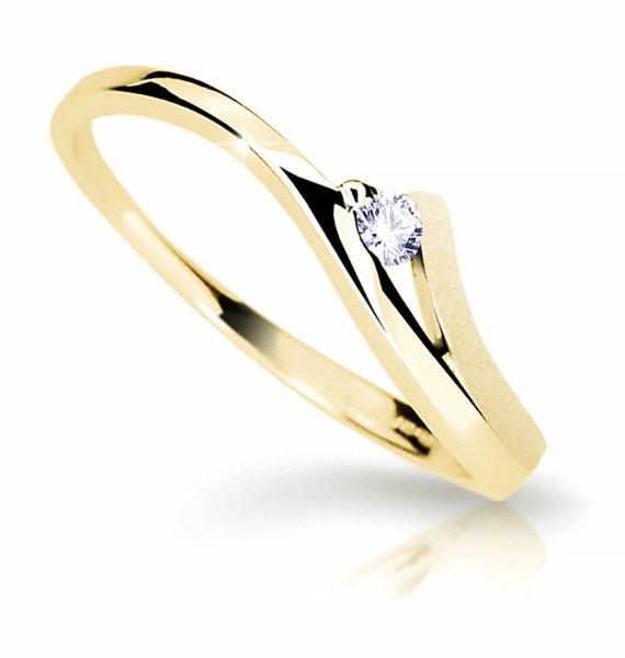 Cutie Diamonds Bámulatos sárga arany gyűrű
gyémánttal DZ6818-1718-00-X-1 52 mm