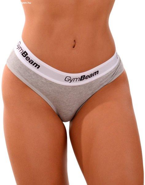 GymBeam 3 PACK - női alsó Grey XS