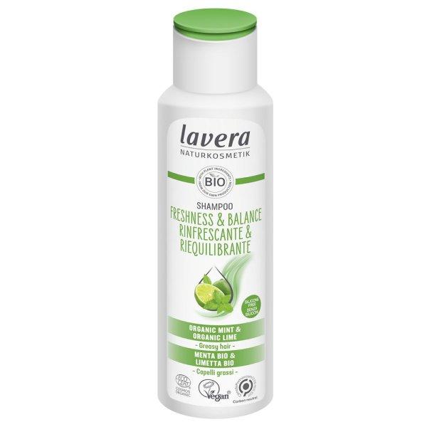 Lavera Sampon zsíros hajra Freshness & Balance (Shampoo) 250 ml