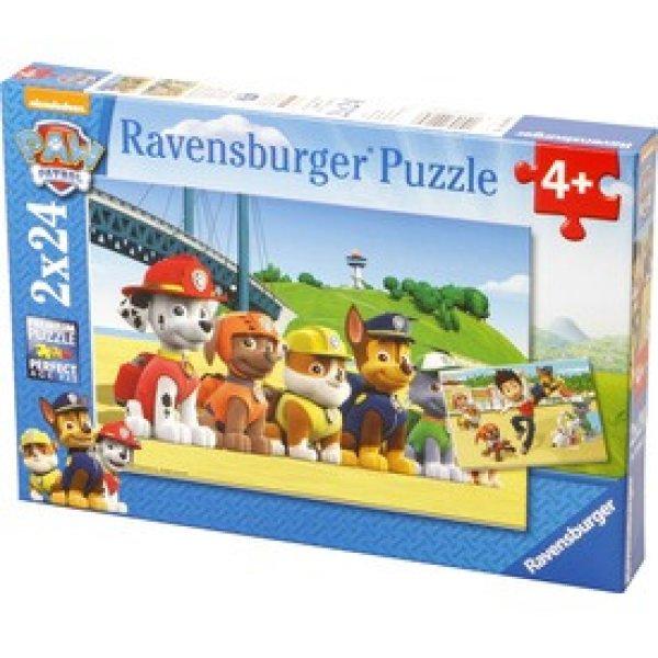 Ravensburger: Mancs őrjárat 2 x 24 darabos puzzle