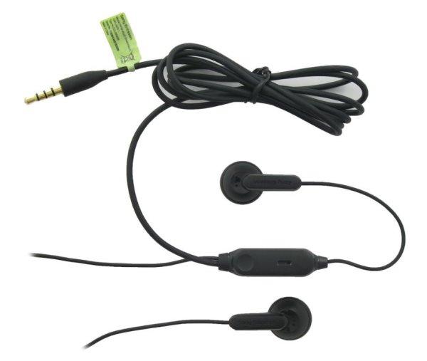 Sony HPM-60 JS fekete 3,5mm gyári sztereo headset