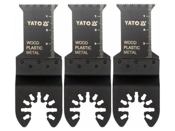 YATO Fűrészlap multifunkciós géphez 28,5 mm bimetál (3 db/cs)