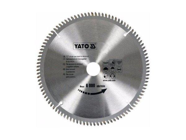 YATO Fűrésztárcsa alumíniumhoz 350 x 30 mm x 2,5 mm / 100T