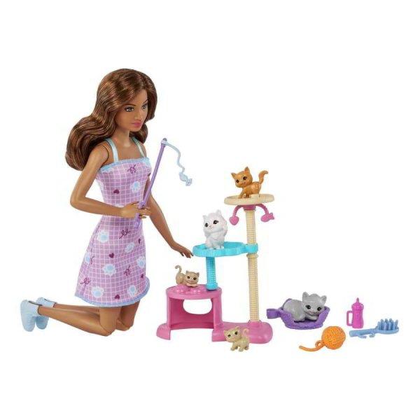 Mattel Barbie Kitty Condo baba és kisállatok figurakészlet