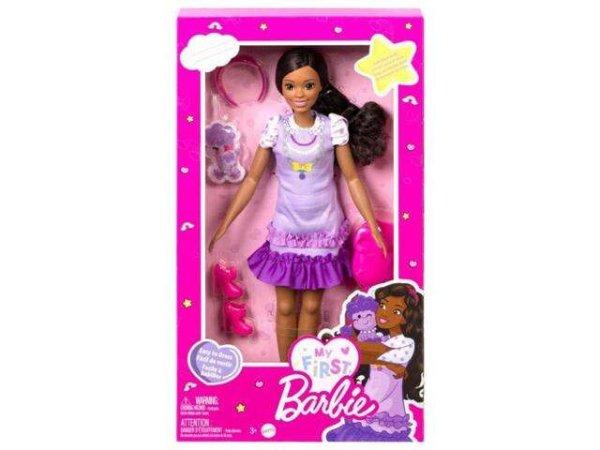 BarbieŽ: Első Barbie babám - Barna bőrű baba 34 cm - Mattel