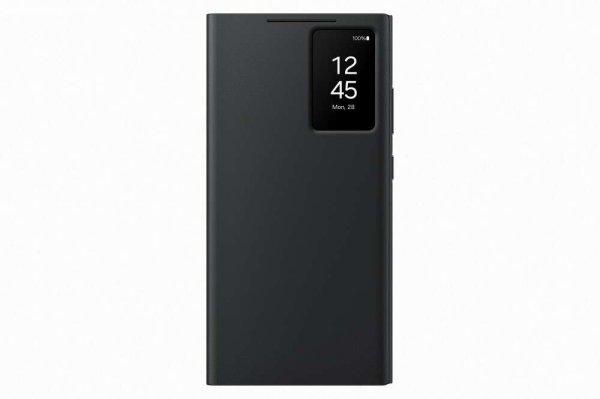 Samsung Galaxy S24 Ultra Smart View Wallet Flip Tok - Fekete